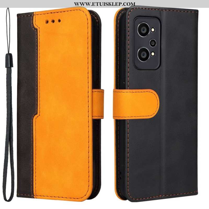 Etui Folio do Realme GT Neo 3T / Neo 2 Dwutonowy